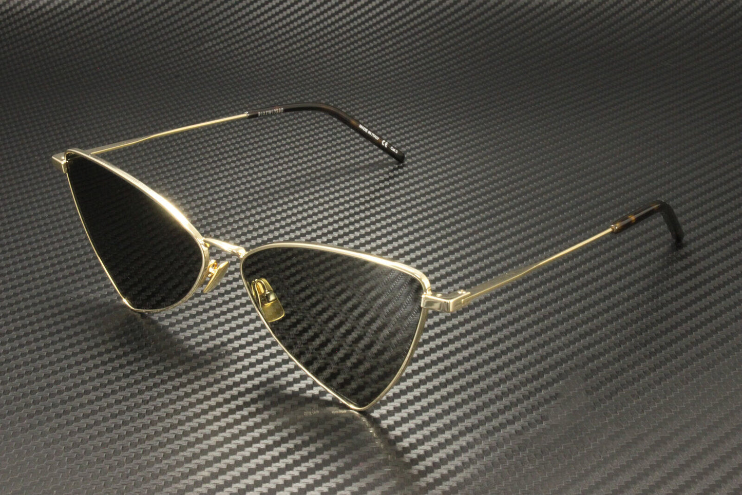 Saint Laurent Sl 303 Jerry 004 Gold Square Oval