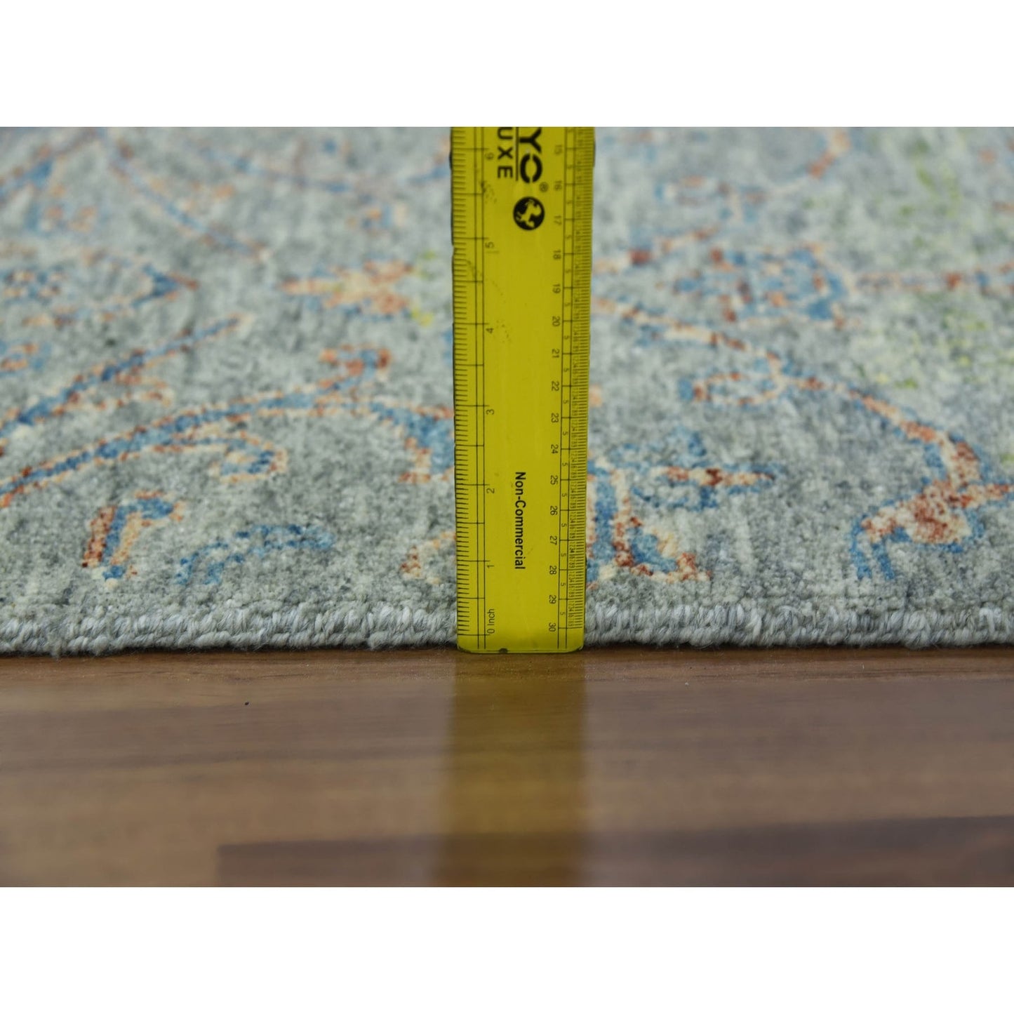 12'X18' Oversize Hand Knotted Soft Wool Oriental Rug