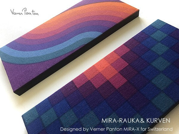 Verner Panton Set Of 3 Mira-Rauka Kurven Multi