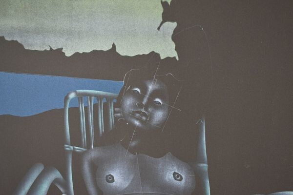 Paul Wunderlich - Twilight 2 Ed125 Original Lithograph Signed Surrealism Art