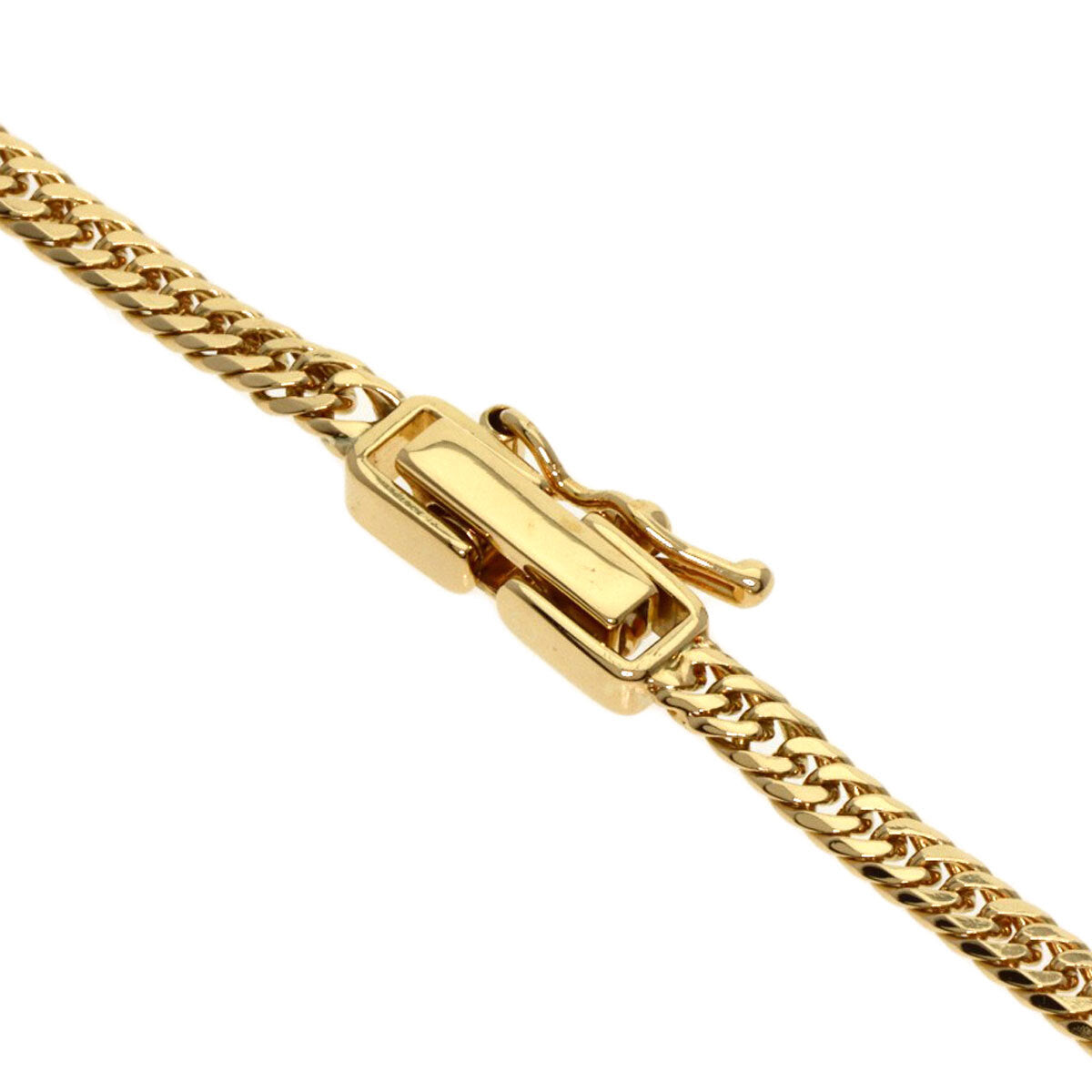 Curb Chain Kihei W6 Side Bracelet K18 Yellow Gold