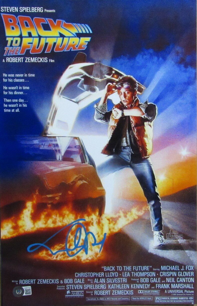 Michael J Fox "Back To The Future" Signed/Auto