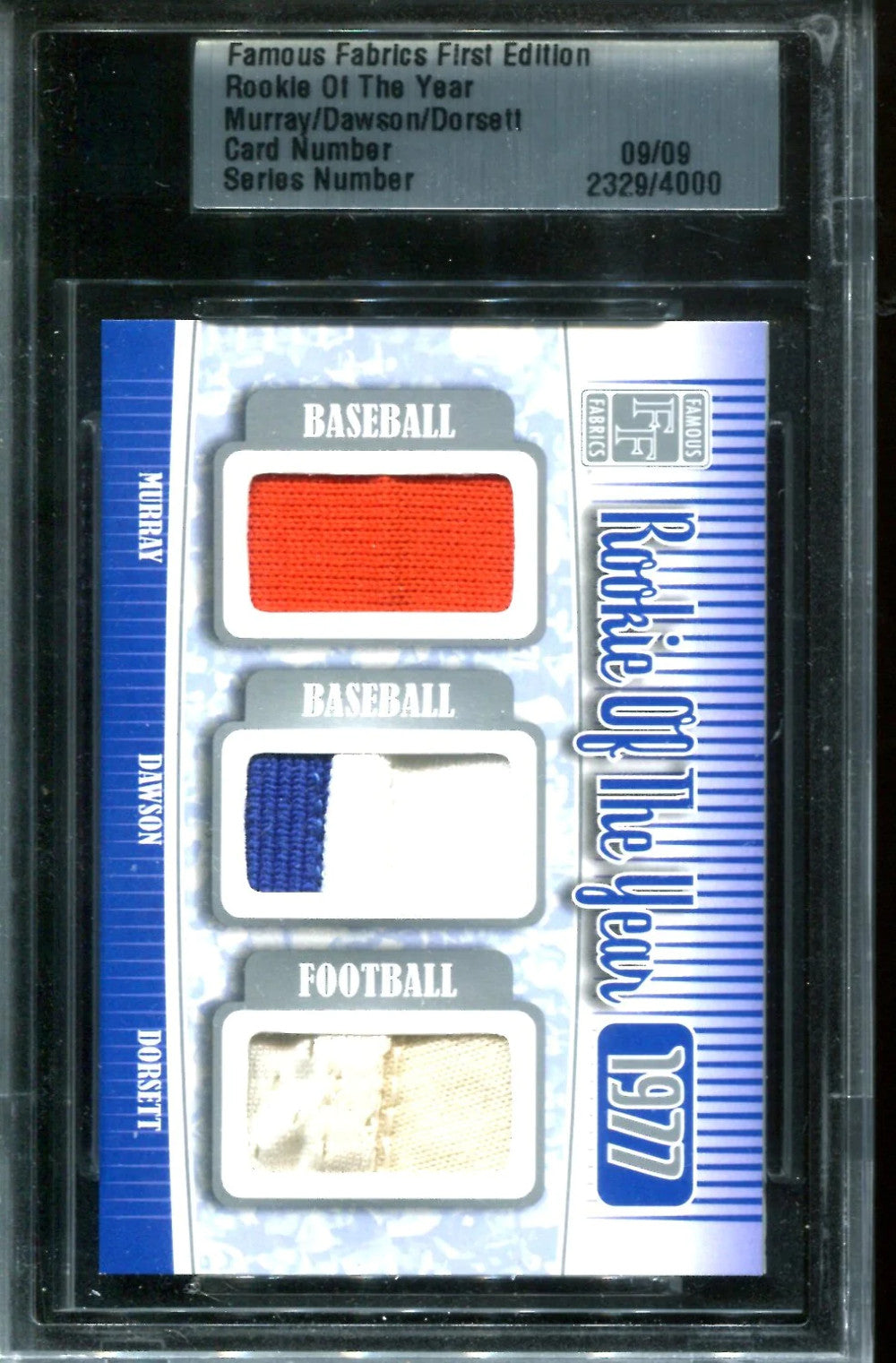 Murray, Dawson, & Dorsett Roy Famous Fabrics