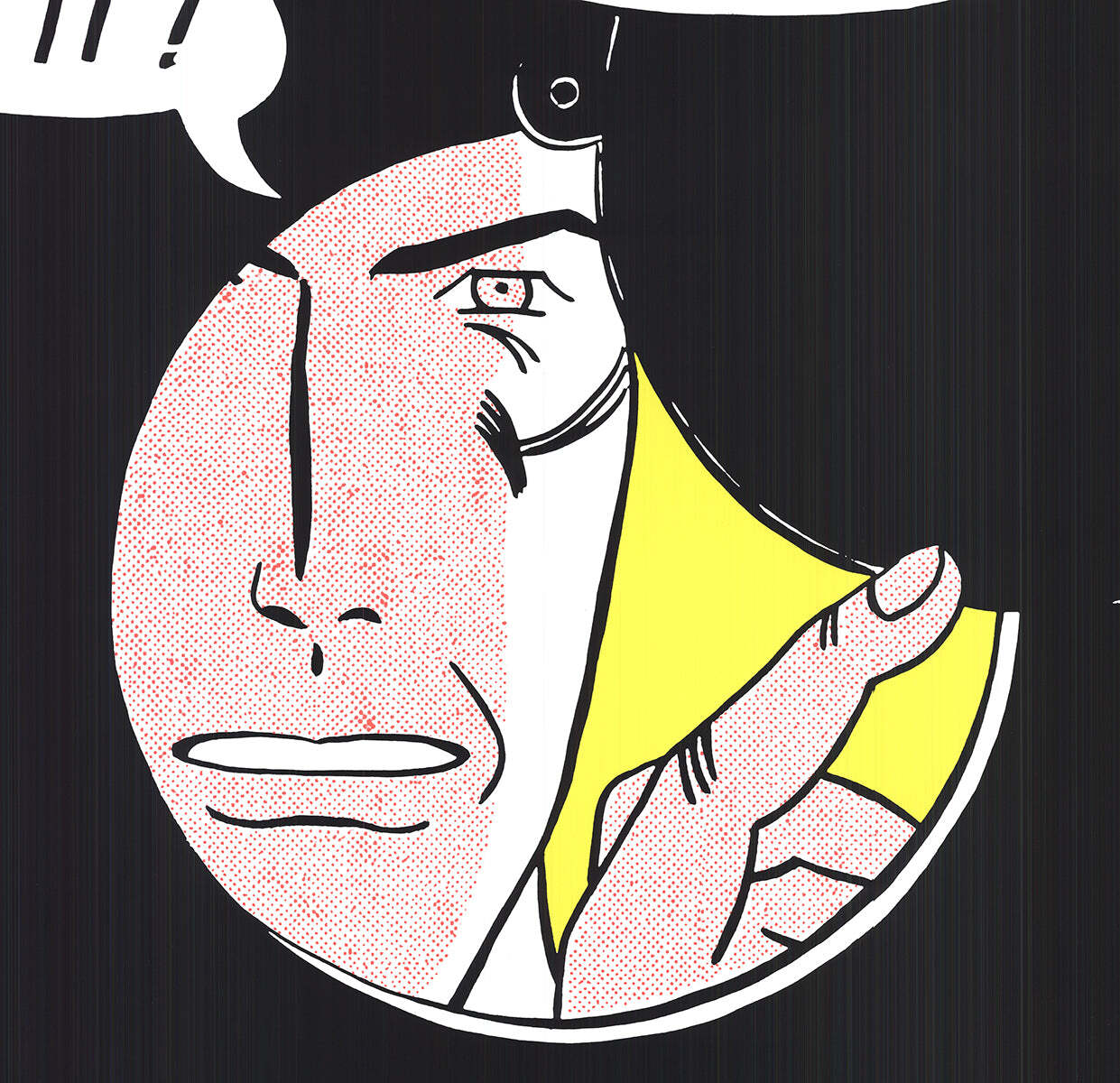 Roy Lichtenstein I Can See The Whole Room " Serigraph Pop Art