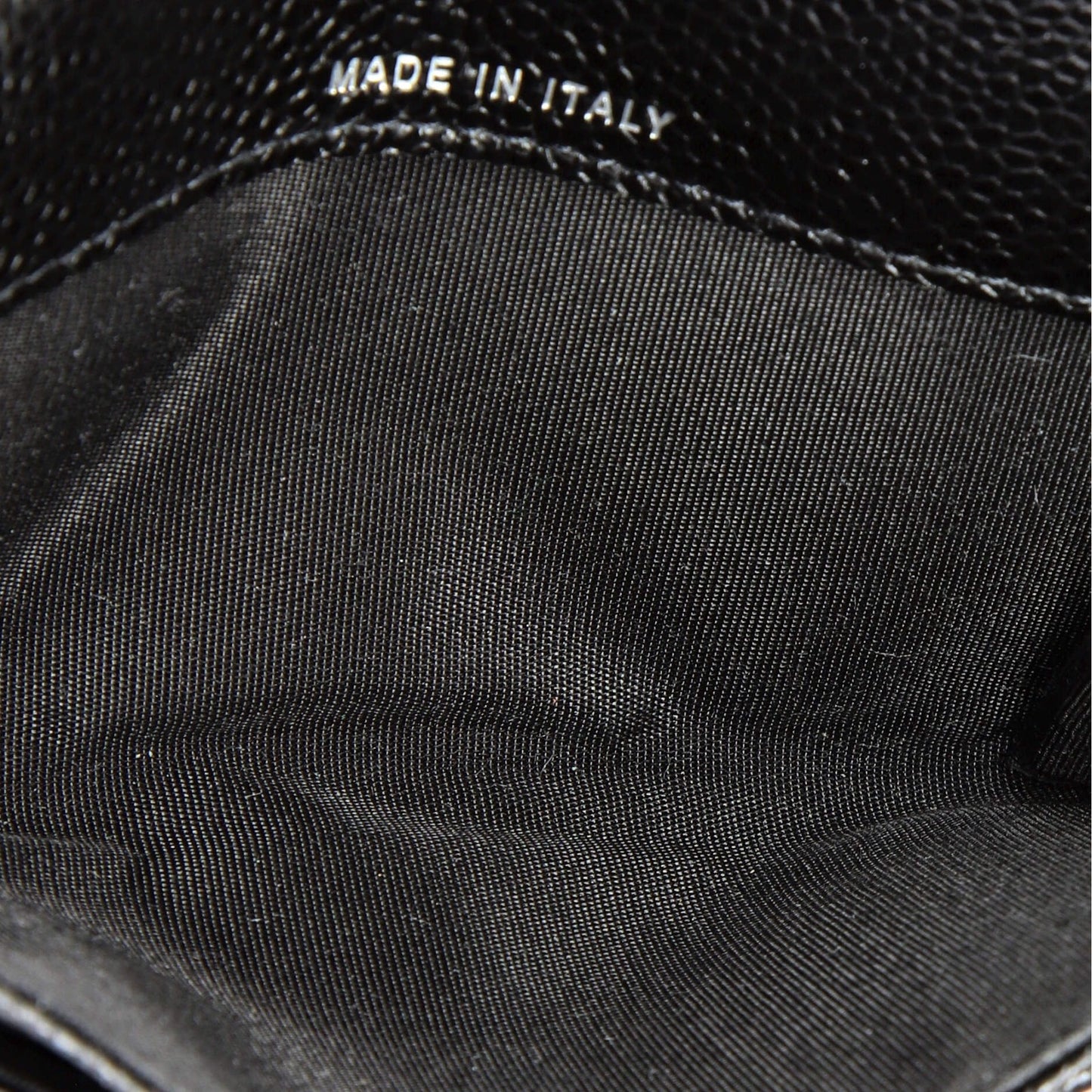 Caviar Chanel Incognito Flap Card Case Quilted