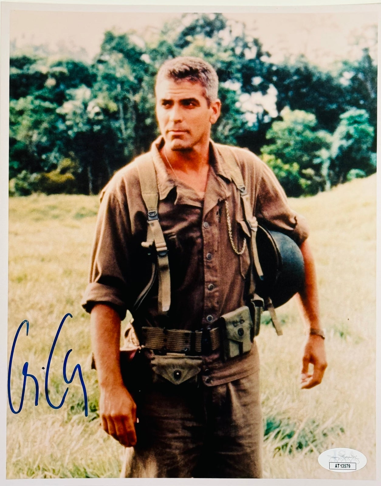 George Clooney Autographed 8 X 10 Celebrity Photo (Jsa)