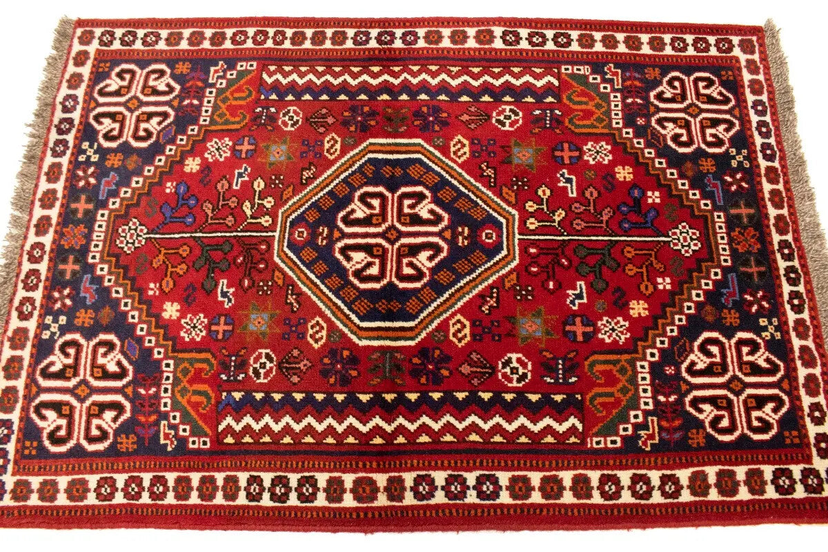 Vintage Style Handmade Tribal Oriental Rug