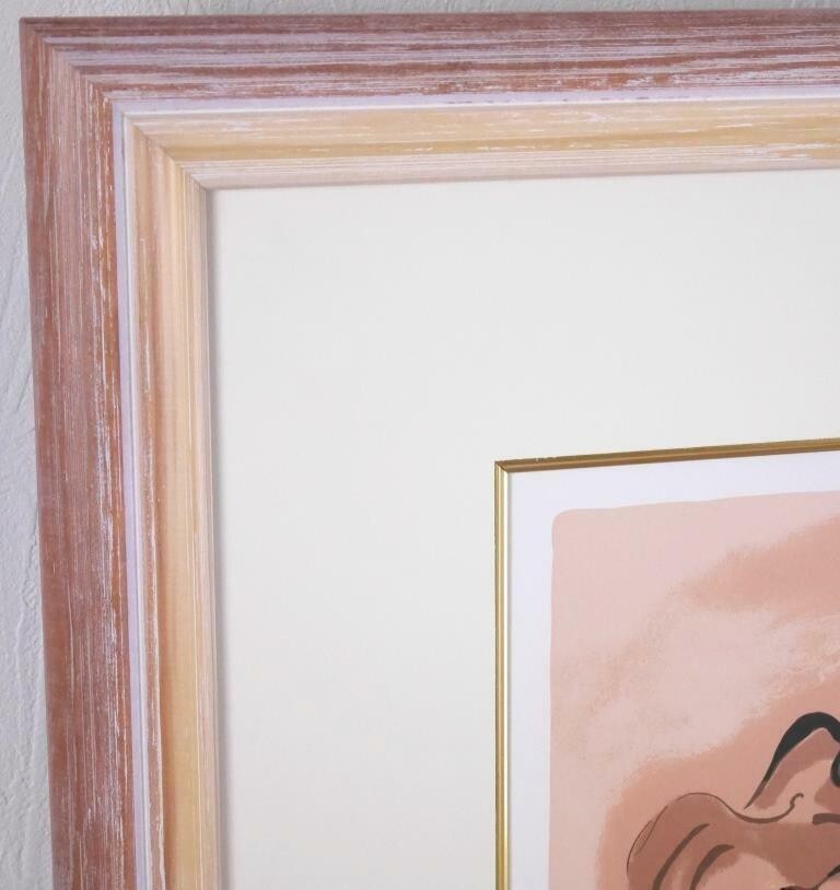 Jordi Serra (Spain Potter) Original Lithograph Art Print Signed Numbered Framed