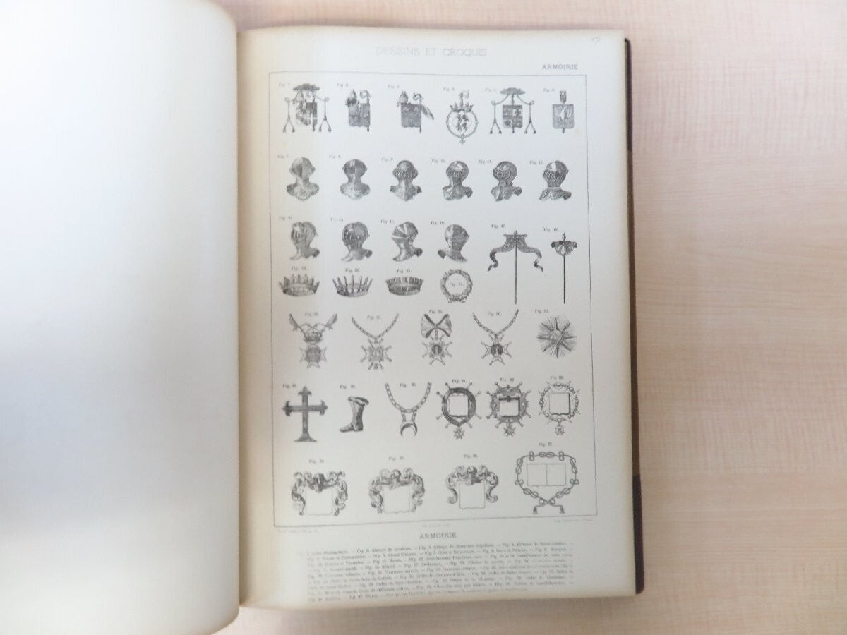 Henry Guedy Dessins Et Croquis D'Architecture Et D'Ornementation (Original 20Th)