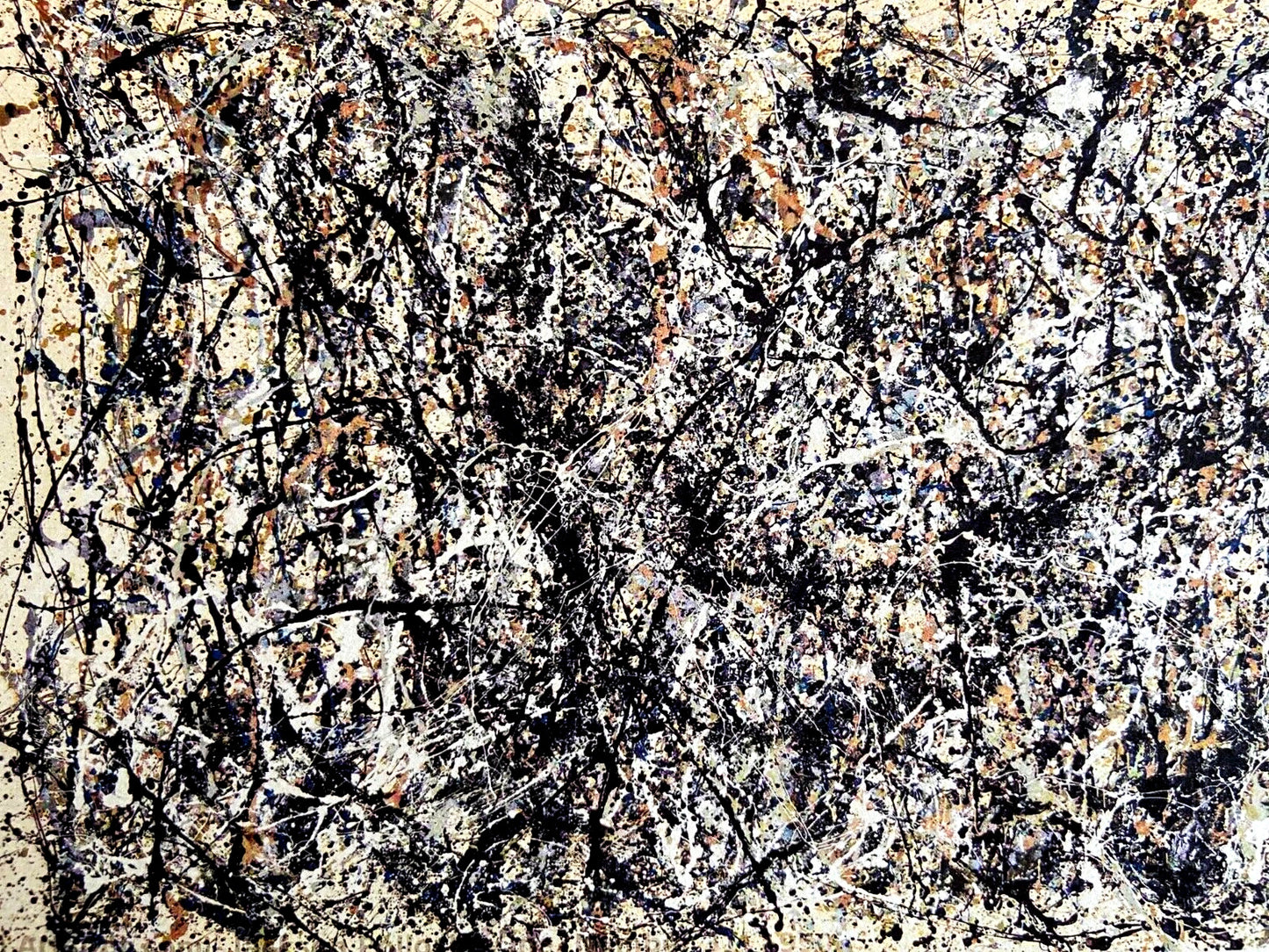Jackson Pollock Lithograph Coa Signed Numbered By