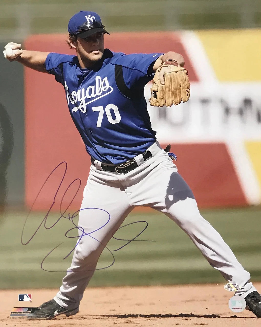 Alex Gordon Autographed Kansas City Royals 16X20 Photo