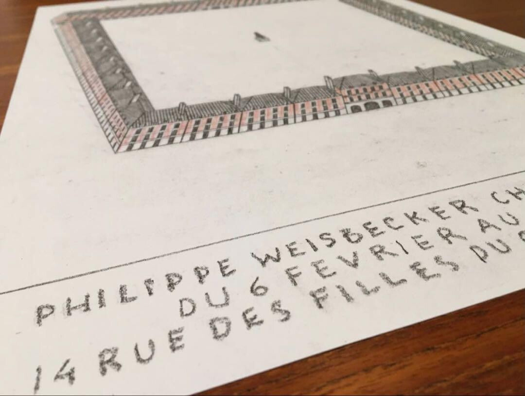 Philip Weissbecker Exhibition Poster Offset Print 2020 France Paris Rare