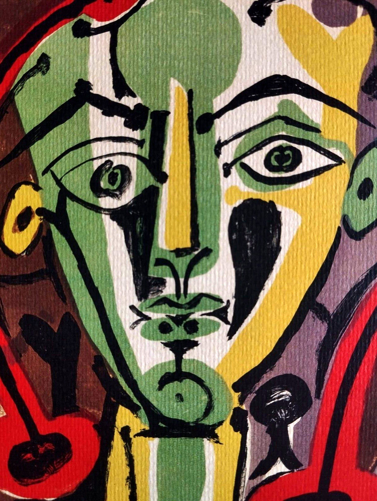 Pablo-Picasso Signed Numbered Pencil Coa Lithograph Cancelled