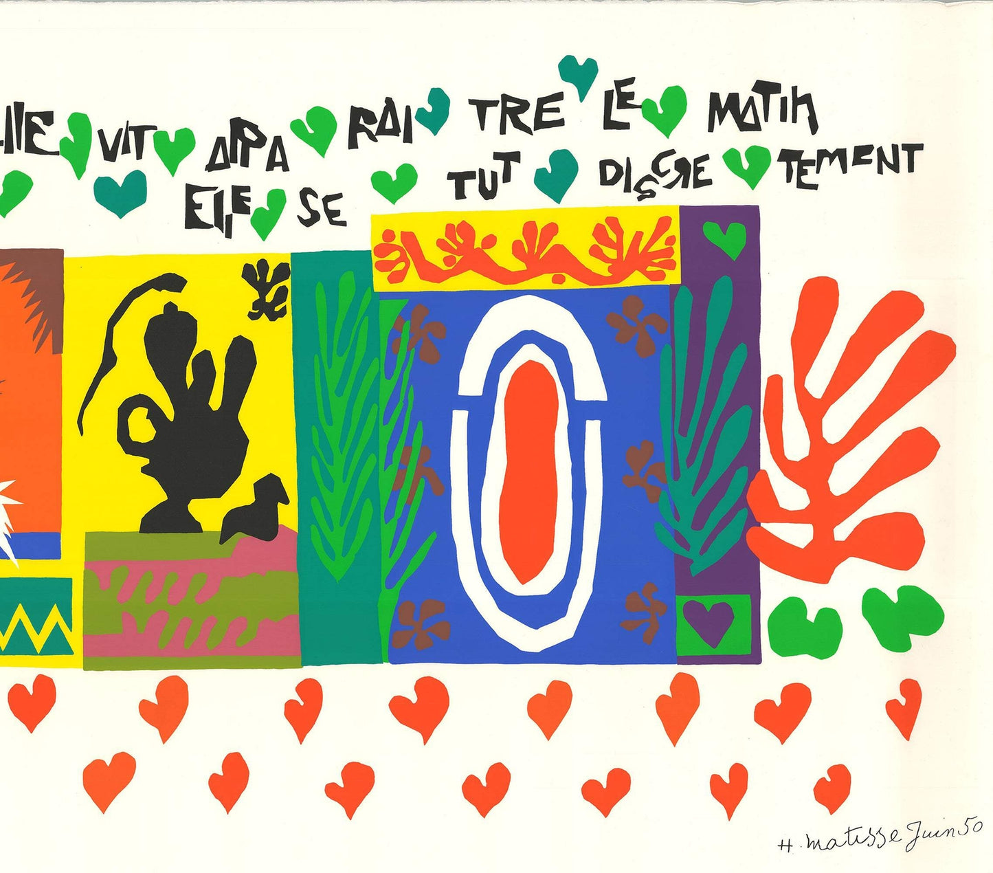 Henri Matisse Mille Et Une Nuits " Serigraph