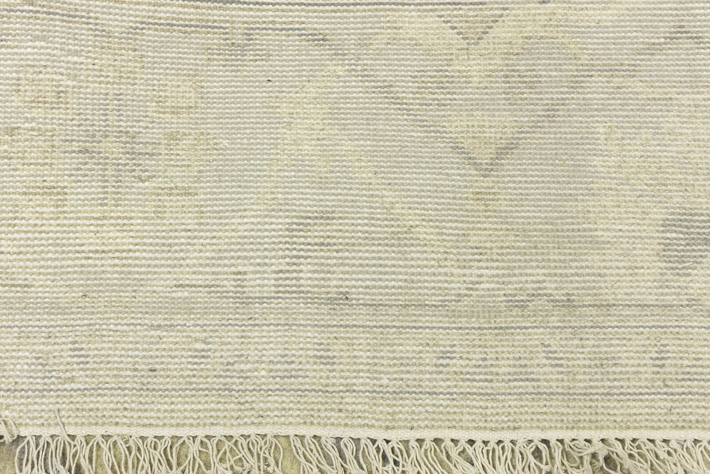 Large Handmade Oushak Oriental Rug Floral Design