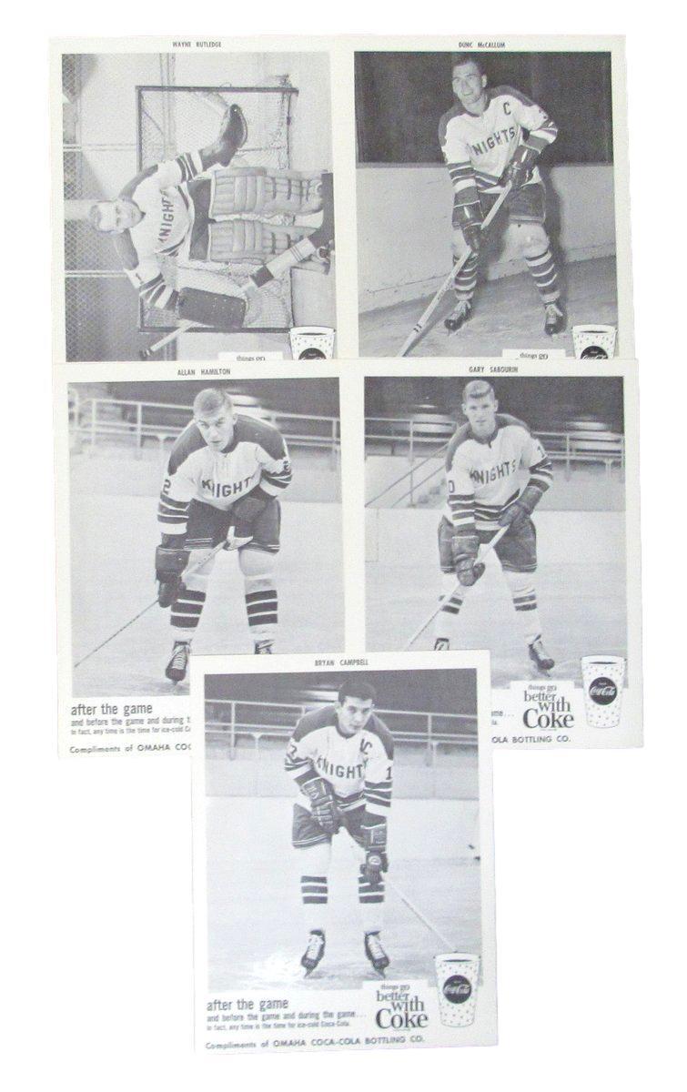 Omaha Knights Chl 33 1966-67 And 1967-68 Team