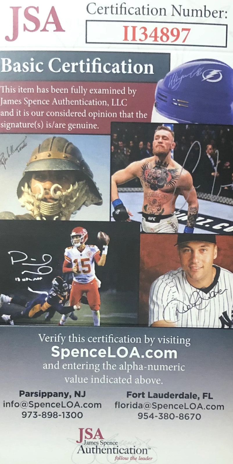 George Hamilton Autographed Contract (Jsa)