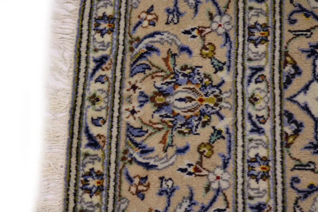 Handmade Vintage Oriental Area Rug Classic Floral