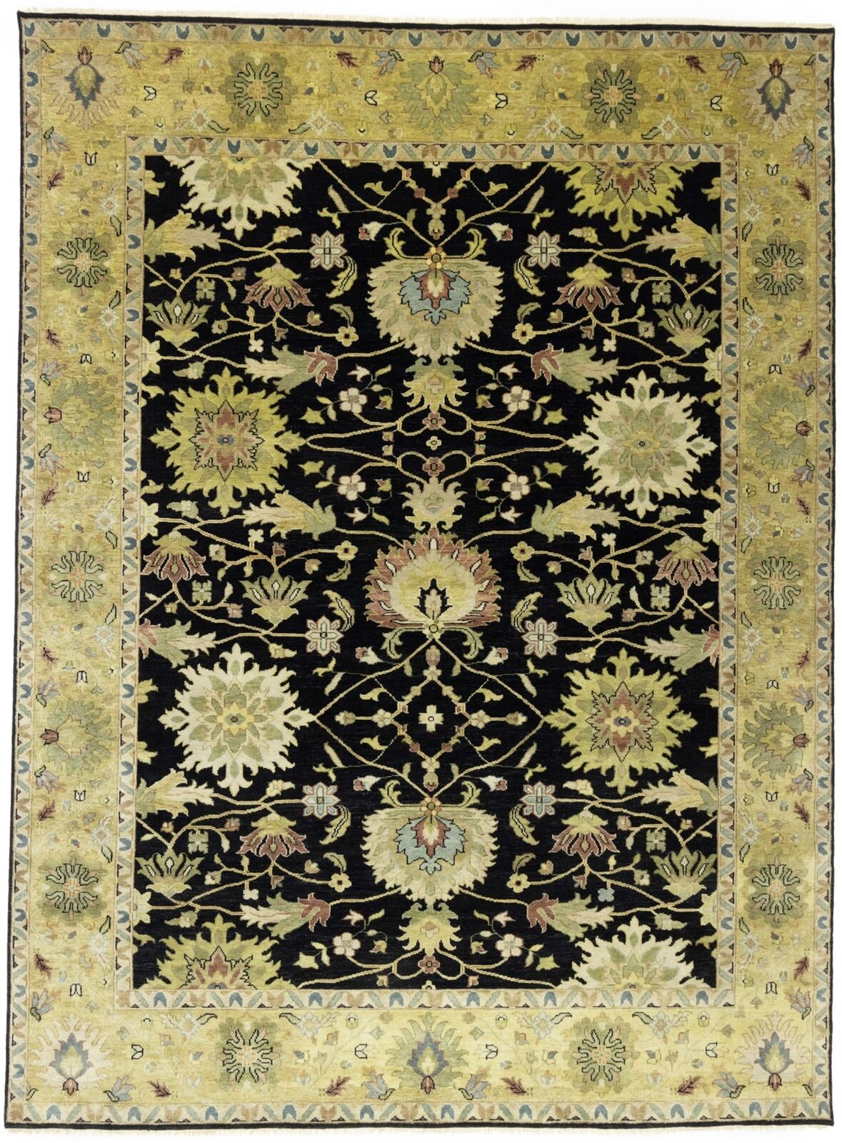 Large Floral Osh Chobi Peshawar Oriental Rug