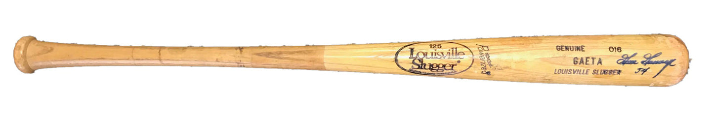 Goose Gossage Autographed Cracked Louisville Slugger Bat