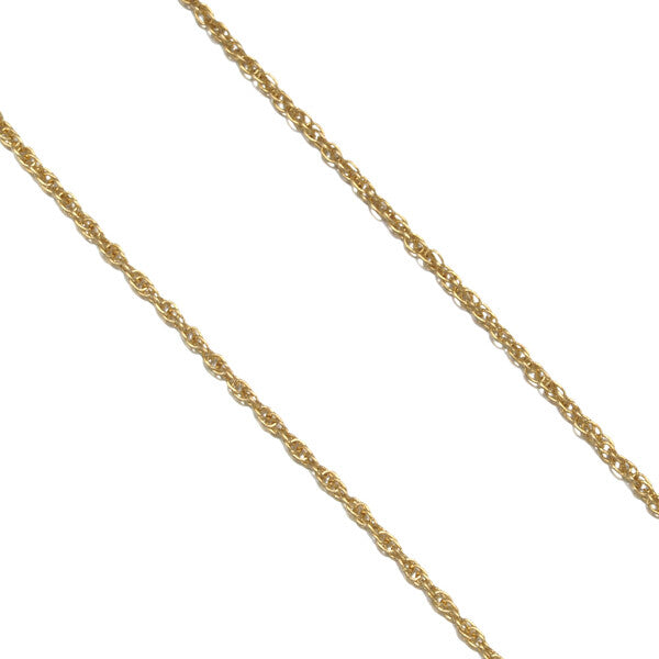 Celine Chain Necklace Screw 42Cm 18K 750 Yellow Gold