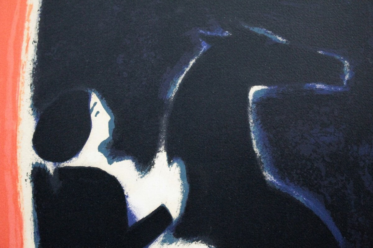 Andre Brasilier Original Lithograph "Circus"