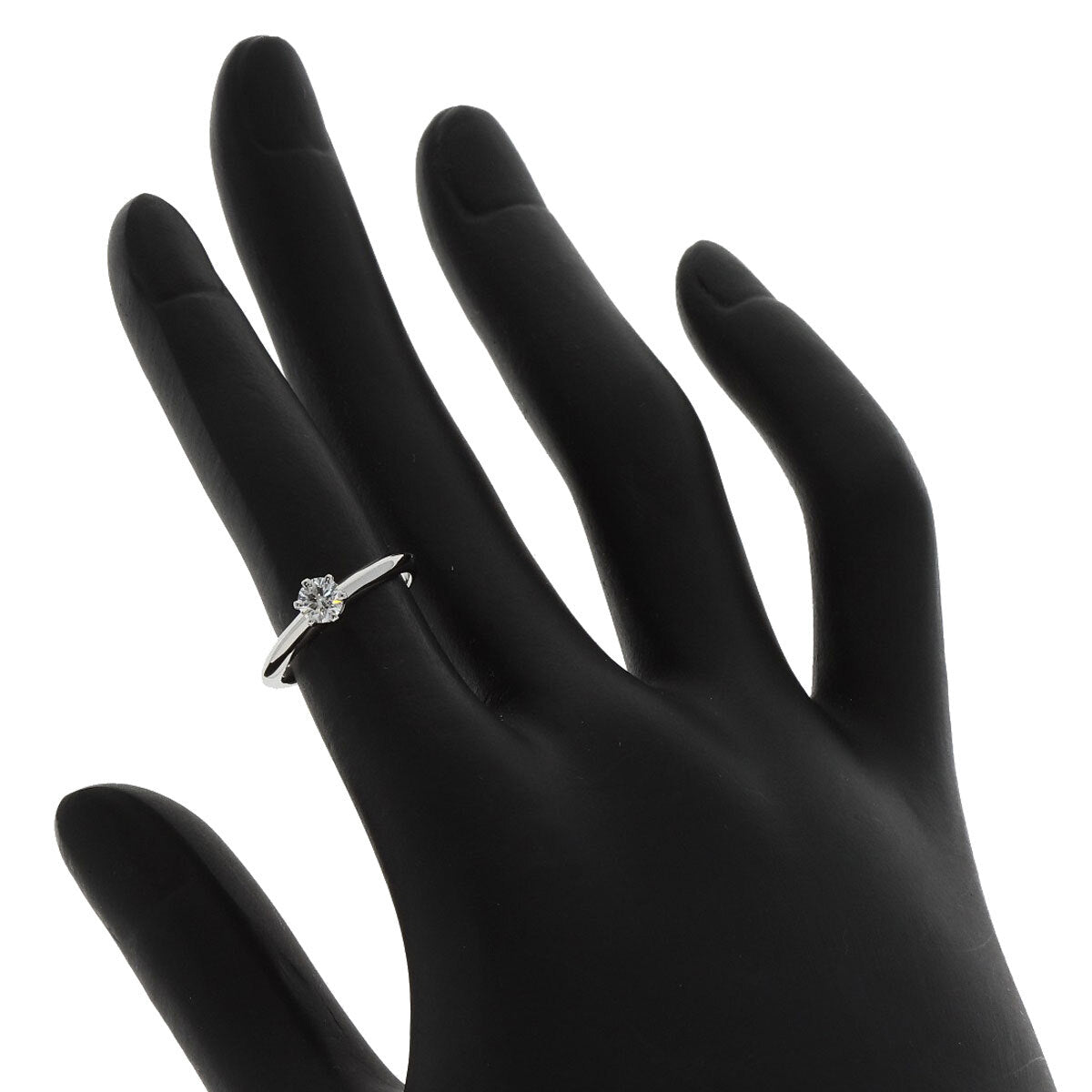 Tiffany&Co. Ring Solitaire Diamond Platinum