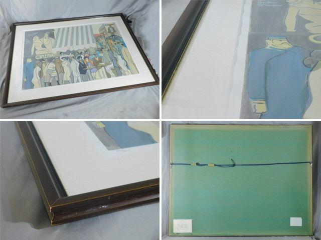 David Schneuer Signed Lithograph 'Fedora' Large