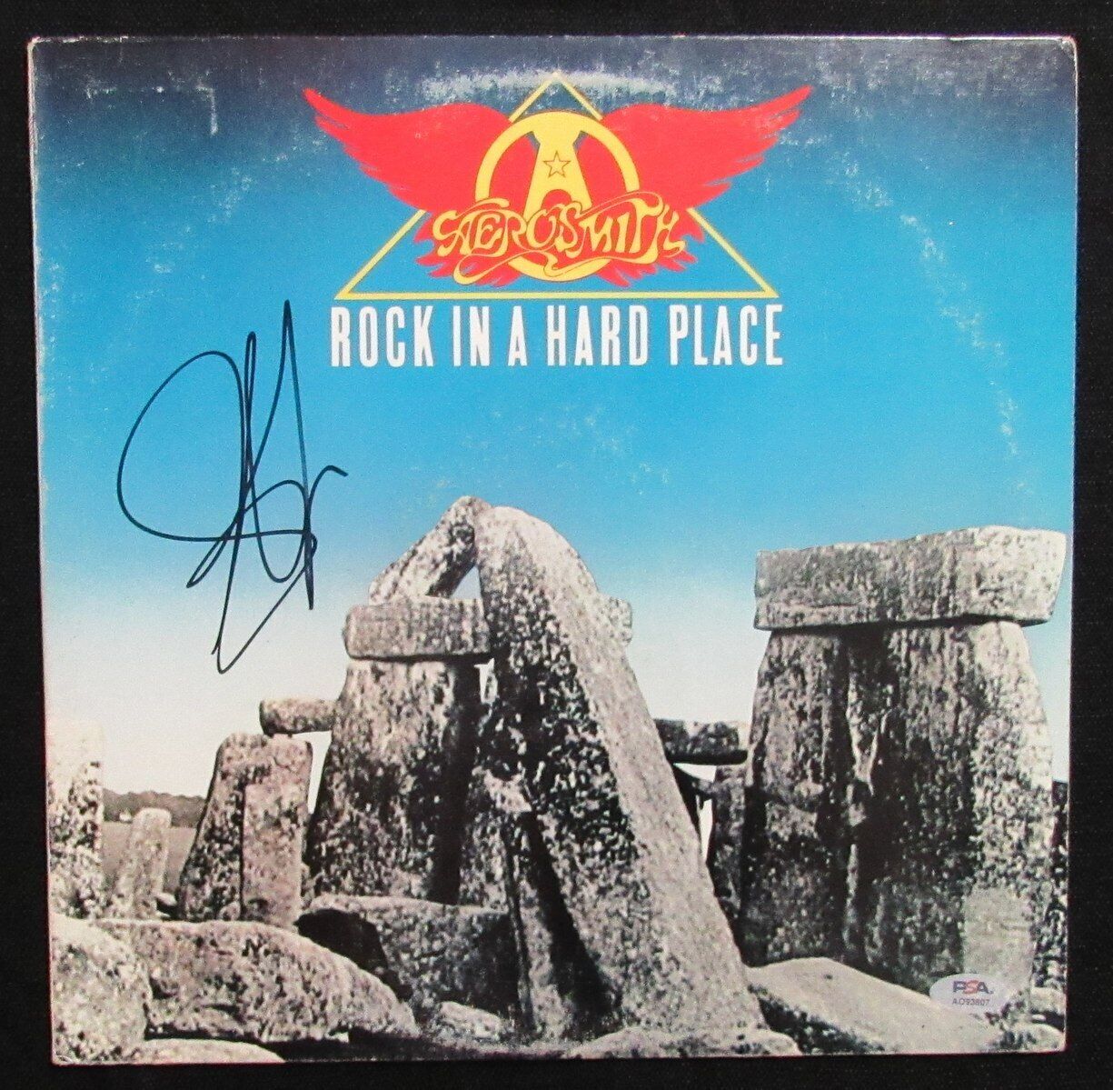Steven Tyler Signed/Auto Aerosmith "Rock In A