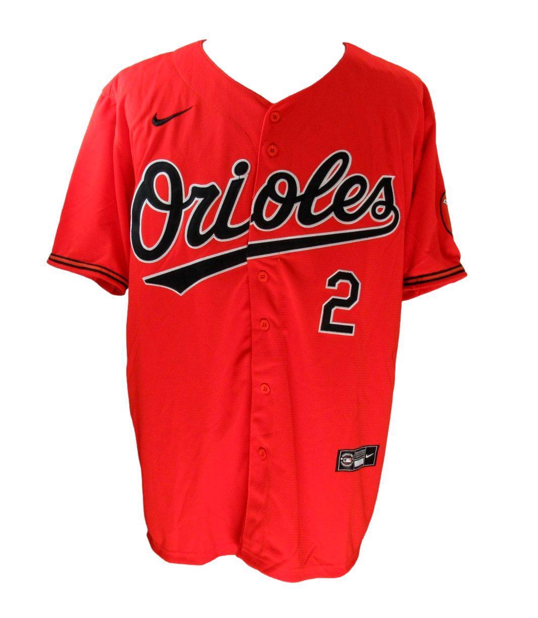 Gunnar Henderson Baltimore Orioles Signed Nike Xl