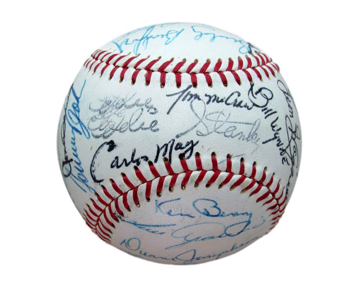 1968 Chicago White Sox Team Signed Oal Baseball