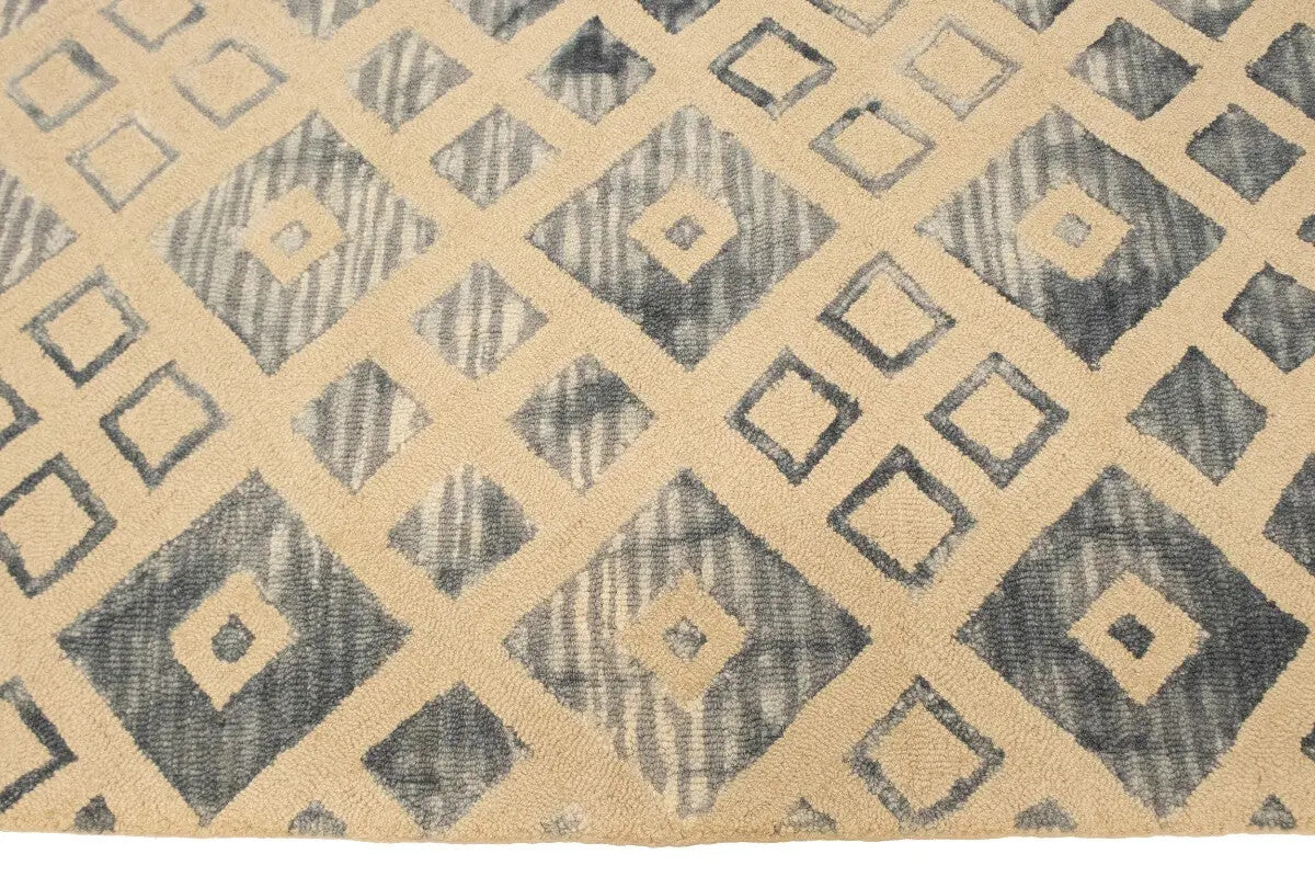5x8 hand-tufted Modern wool Area rug carpet in