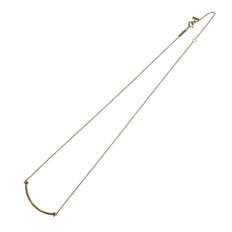 Tiffany & Co. T Smile Small Necklace Gold 750