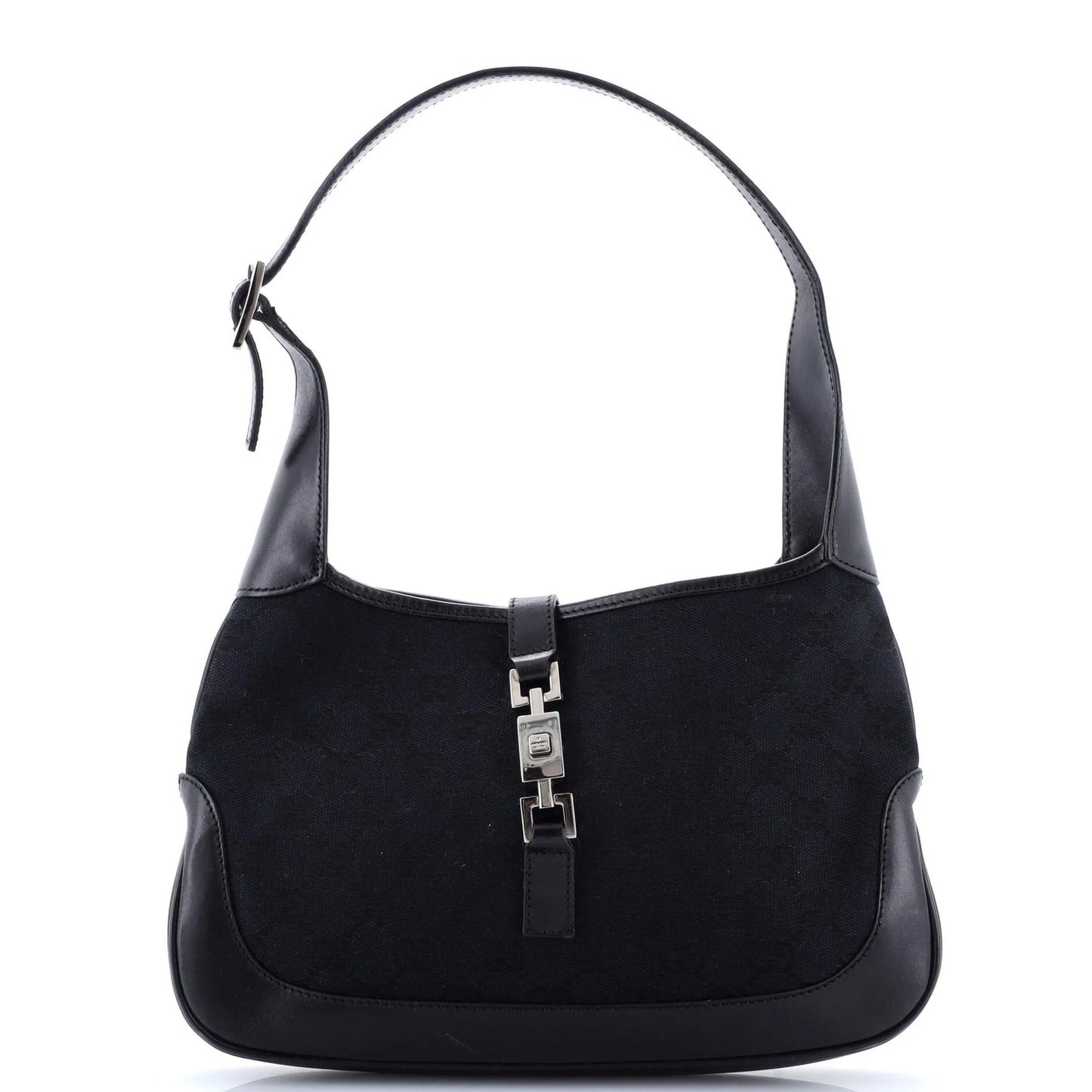 Gucci Jackie O Hobo Gg Canvas With Leather Small