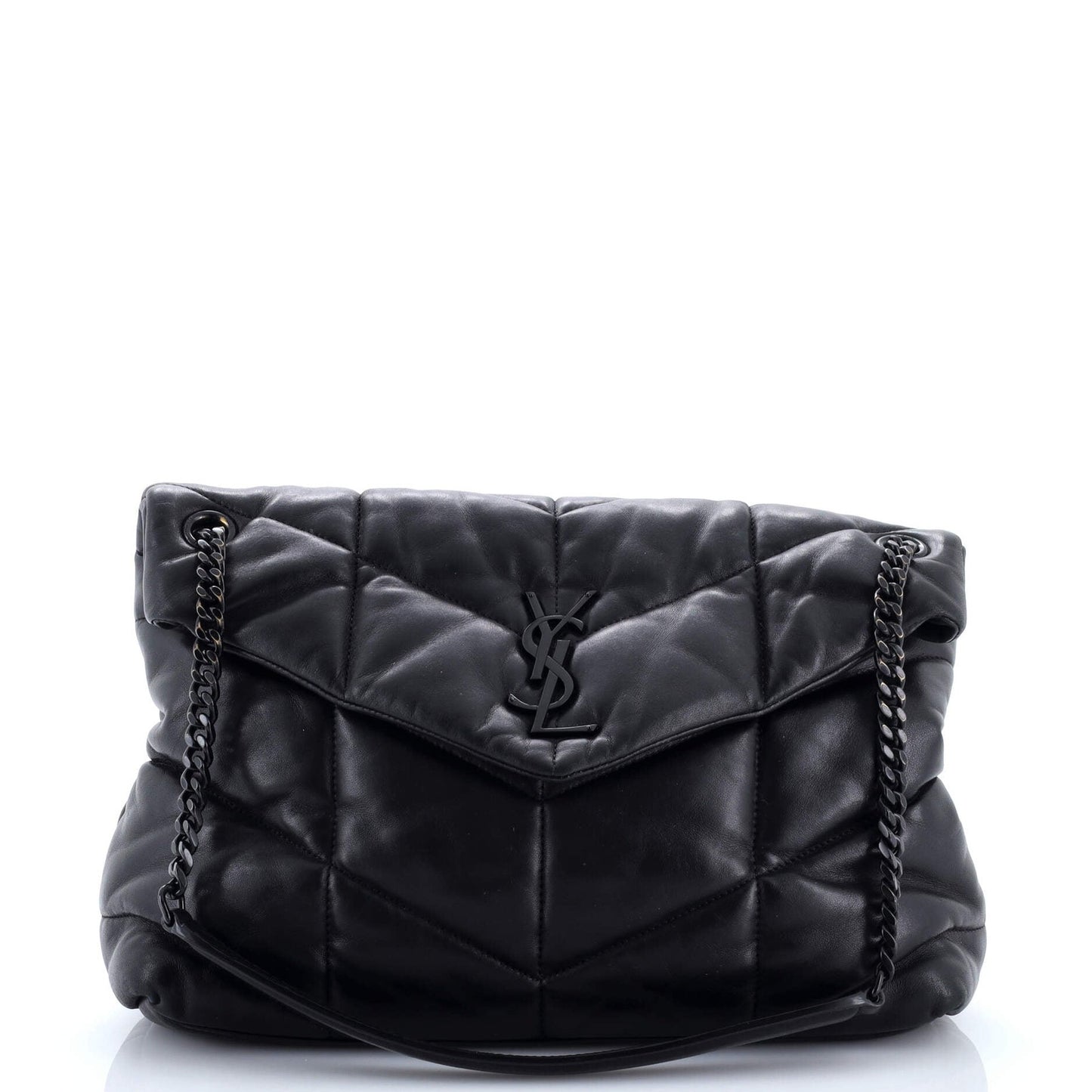 Saint Laurent Loulou Puffer Shoulder Bag Quilted Leather Medium
