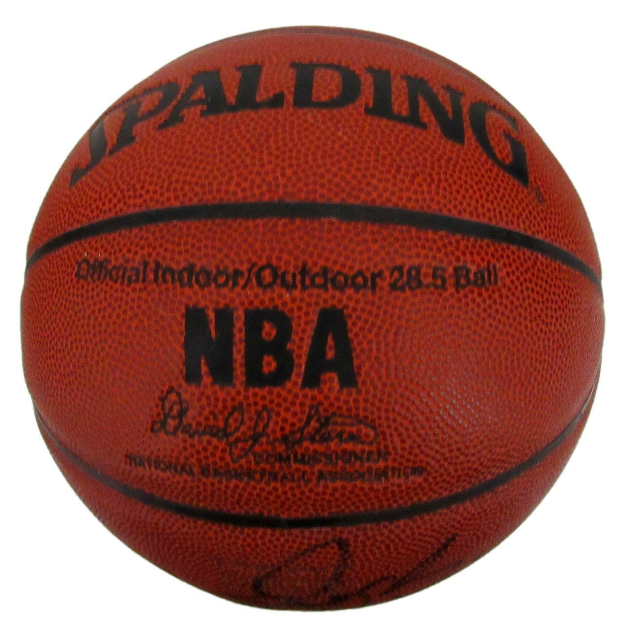 Dolph & Danny Schayes Dual-Signed Spalding Nba