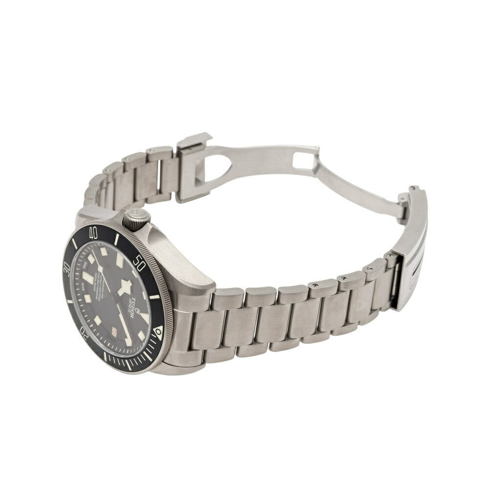 Tudor 25610Tnl-0001 Black Men'S Used Watch #61030