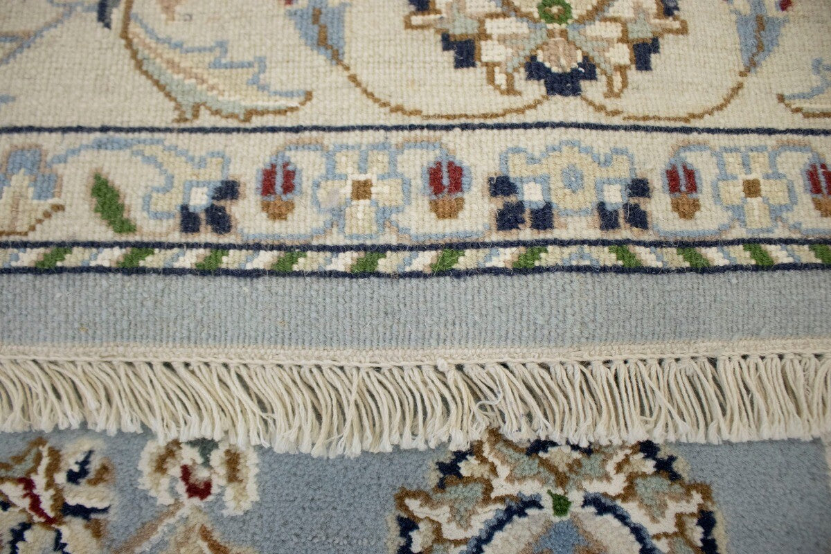 5X7 Ft Handmade Indo-Nain Classic Floral Style