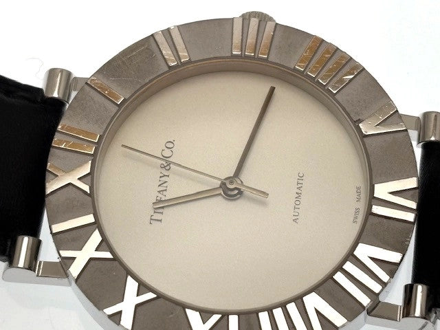 Tiffany&Co Atlas Sv White Color Automatic