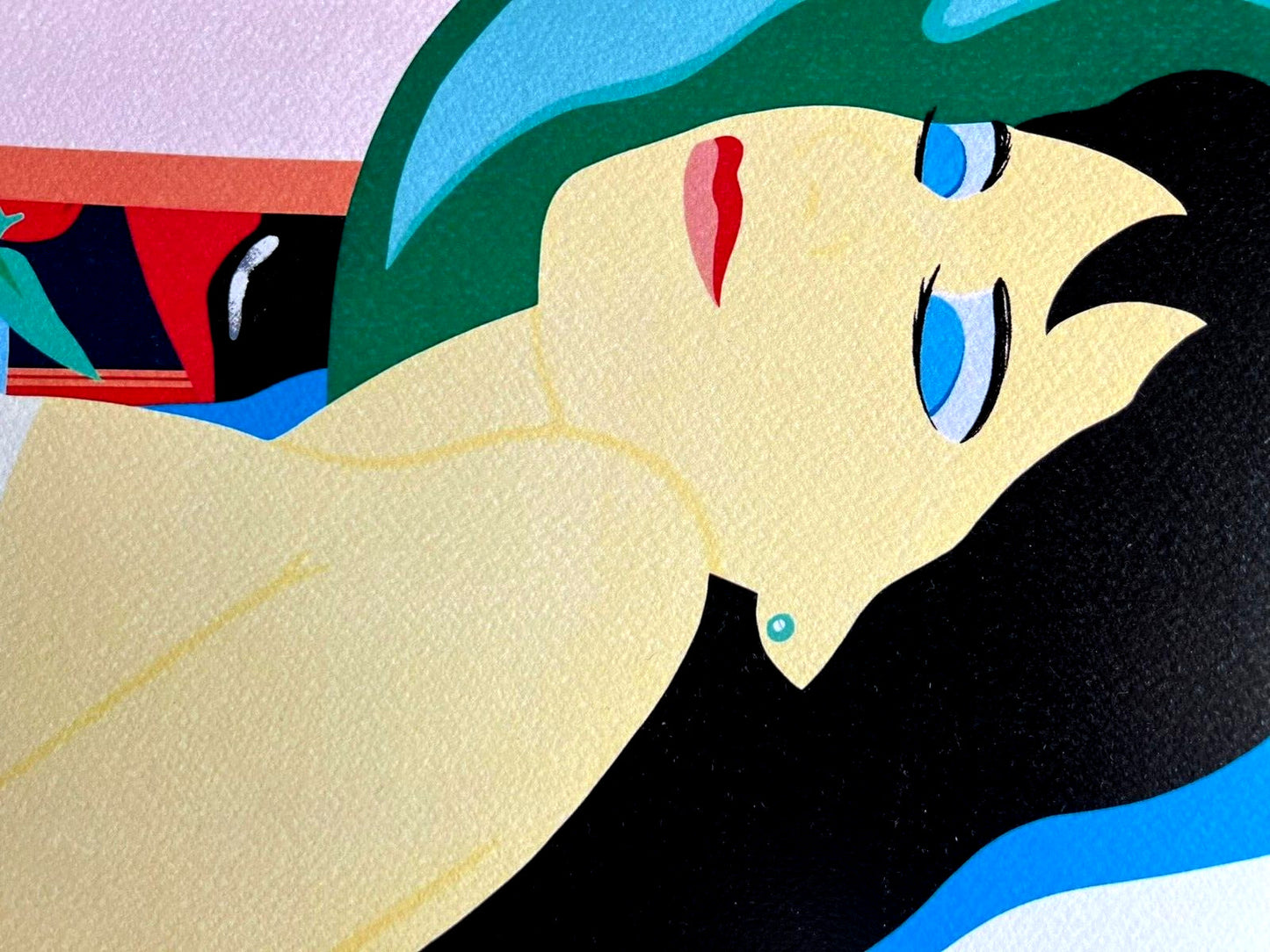 Tom Wesselmann Lithograph Coa Hand Numbered 300 Ex