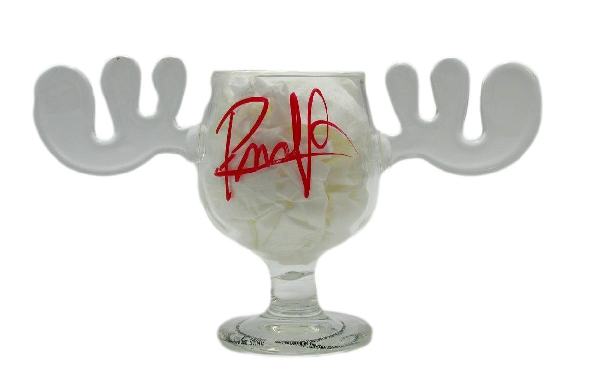 Randy Quaid Autographed Moose Mug "Christmas