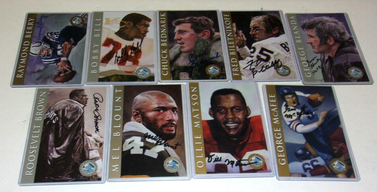 Roger Staubach,Joe Namath ,Tom Landry Hof Series