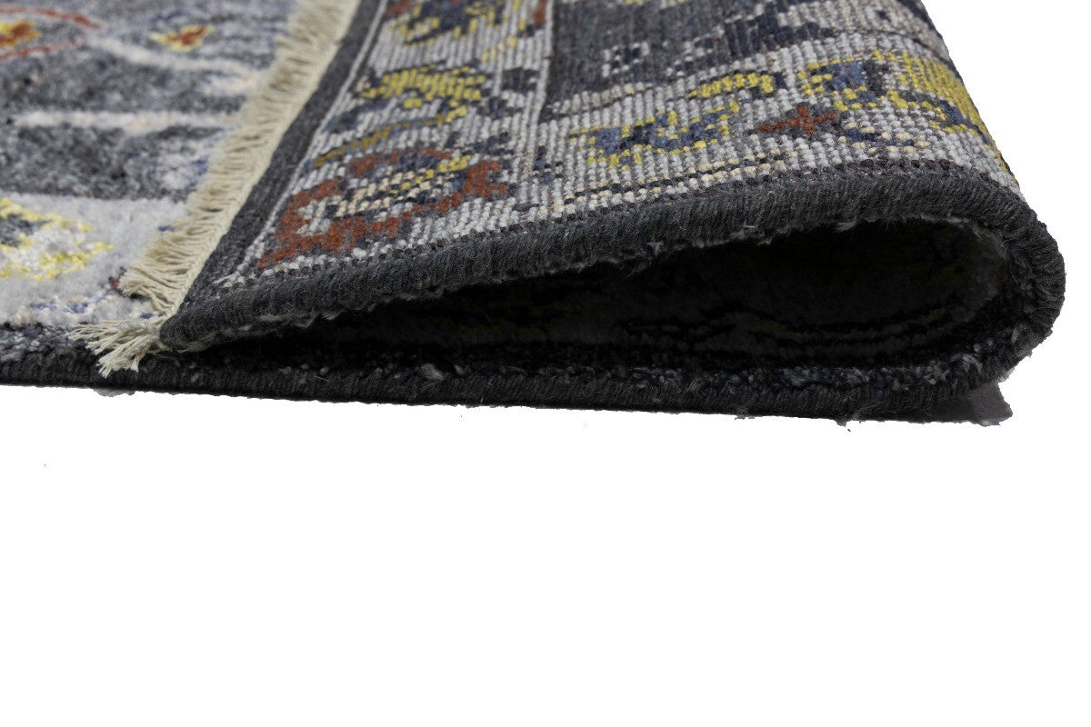 Osh Chobi Oriental Runner Rug 2'6X9'9 Ft Muted