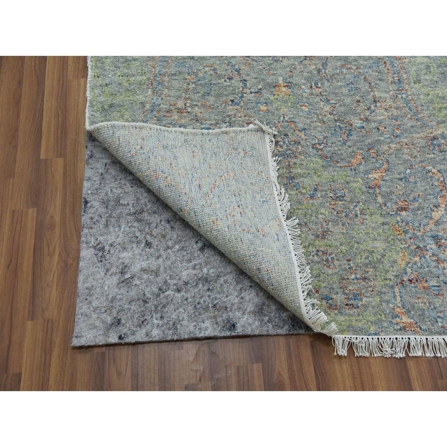12'X18' Oversize Hand Knotted Soft Wool Oriental Rug