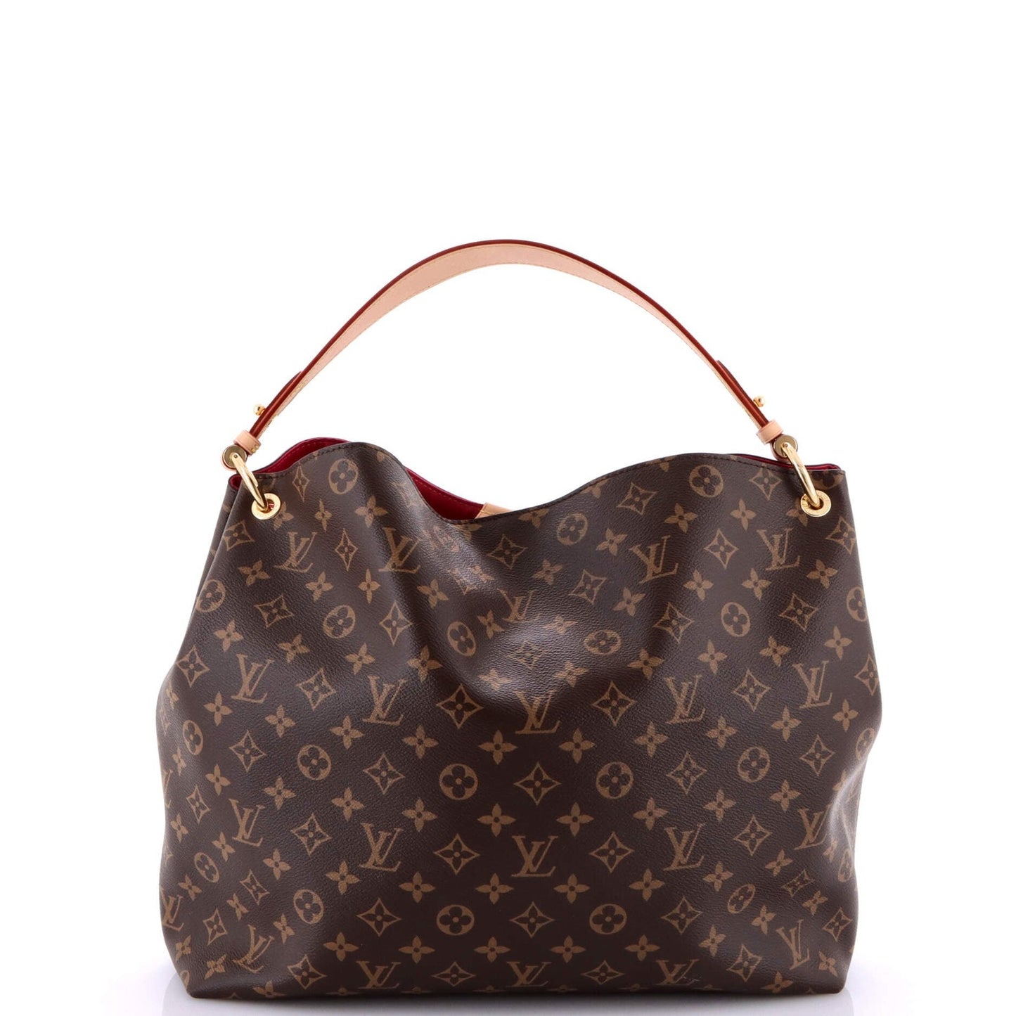 Louis Vuitton Graceful Handbag Monogram Canvas Mm