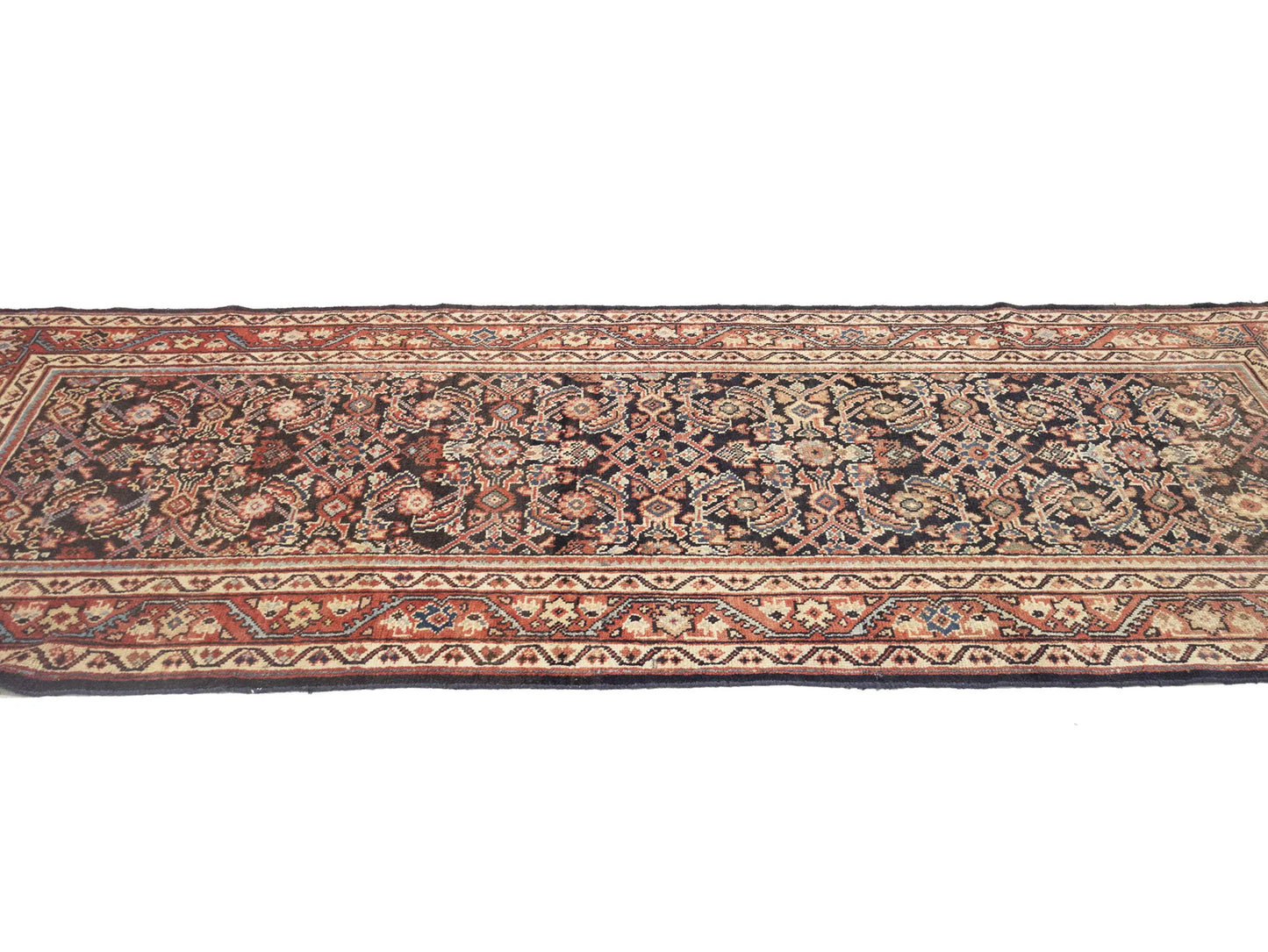4X10 Ft Hand-Knotted Allover Floral Design
