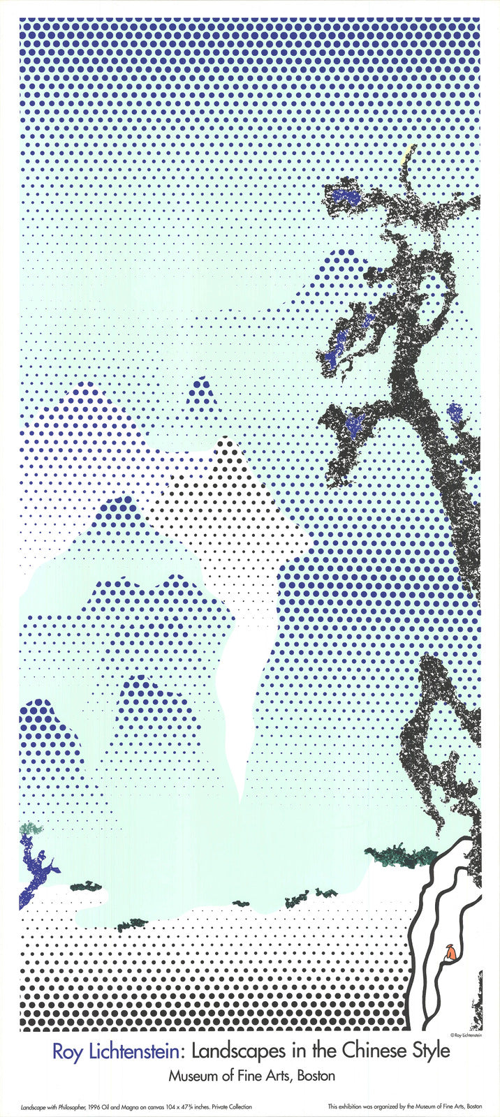 Roy Lichtenstein Landscape With Philosopher,