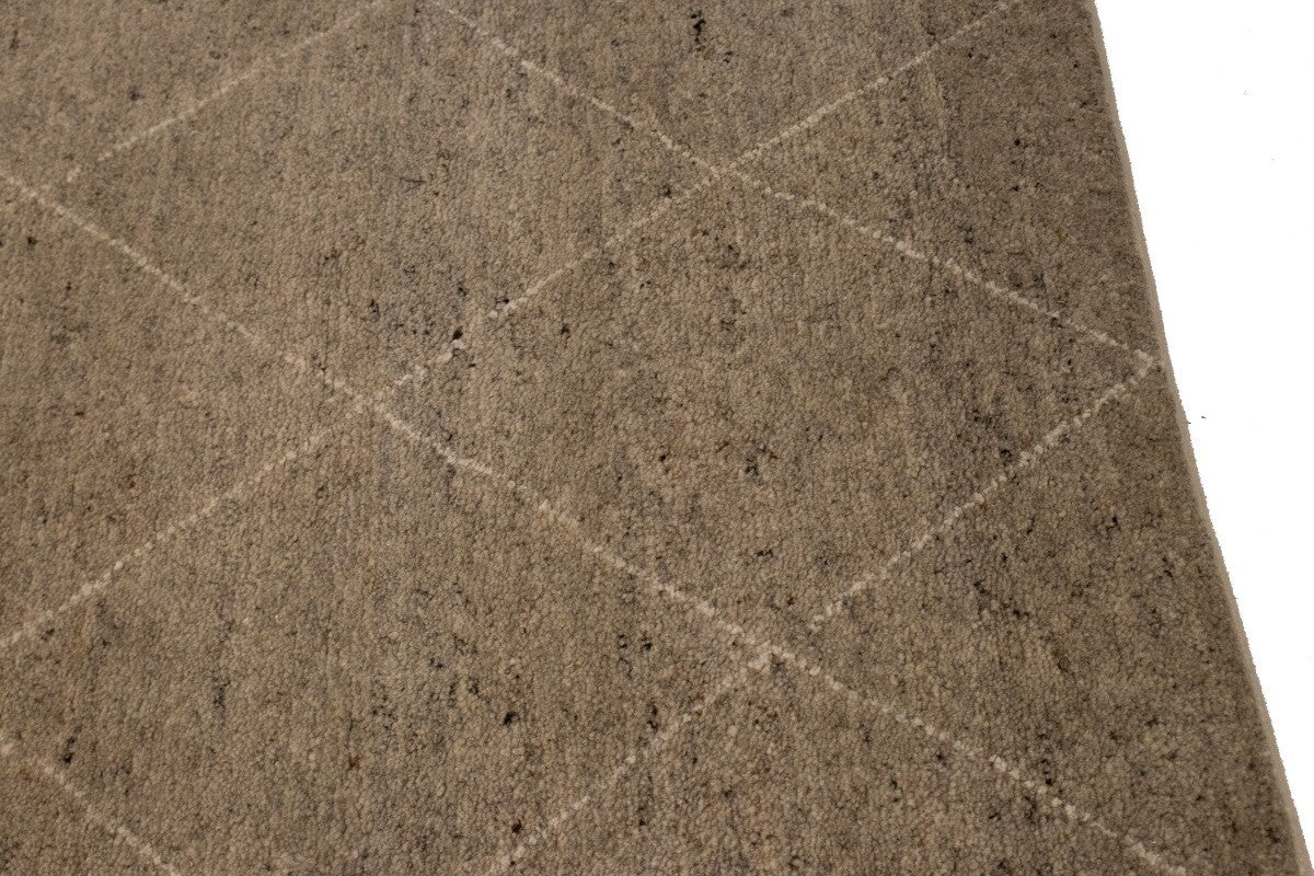 Handmade Moroccan Oriental Rug Khaki/Beige