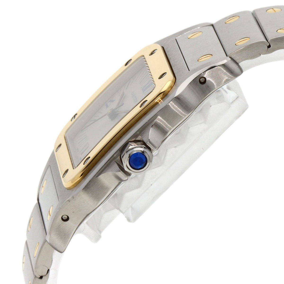 Cartier Santosgalbe Lm Watches W20023C4 Stainless Steel/Ssxk18Yg Mens