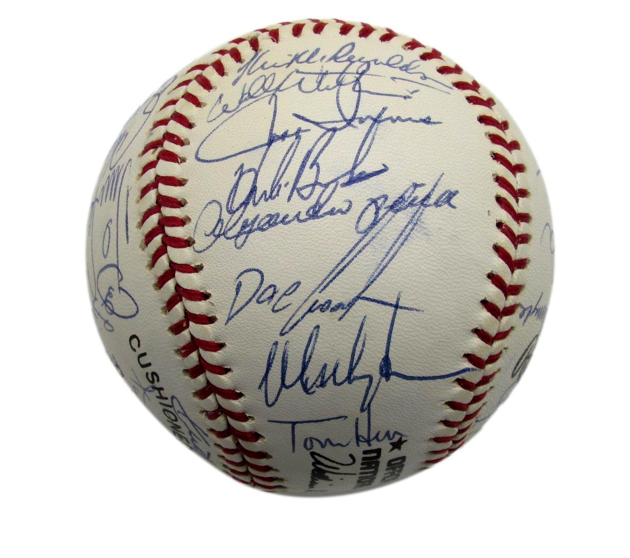 1991 Mets Team Signed By 30 Players Onl Baseball